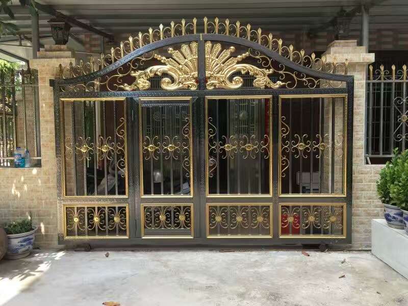 彩色不銹鋼大門